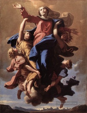  maler - Die Annahme der Jungfrau klassischen Maler Nicolas Poussin